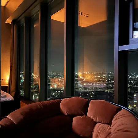 Hanza Tower 21 Floor Black Apartment *