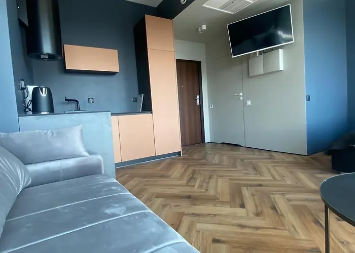 Apartment Hanza Tower 21 Floor Black *